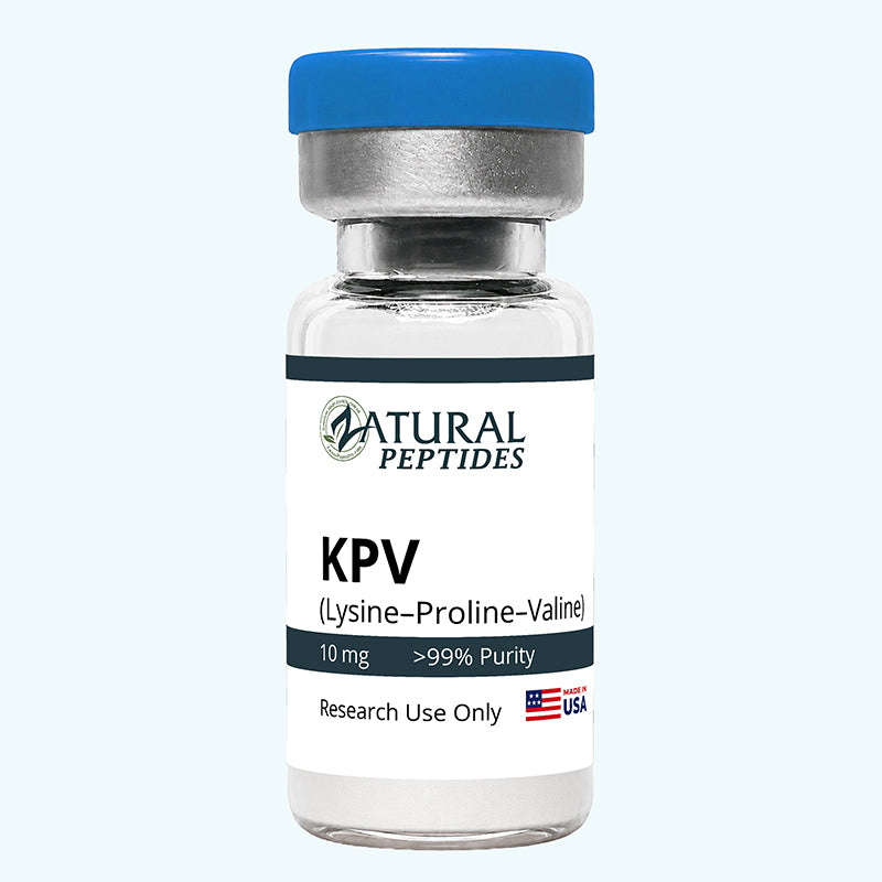 KPV 10mg with a blue cap