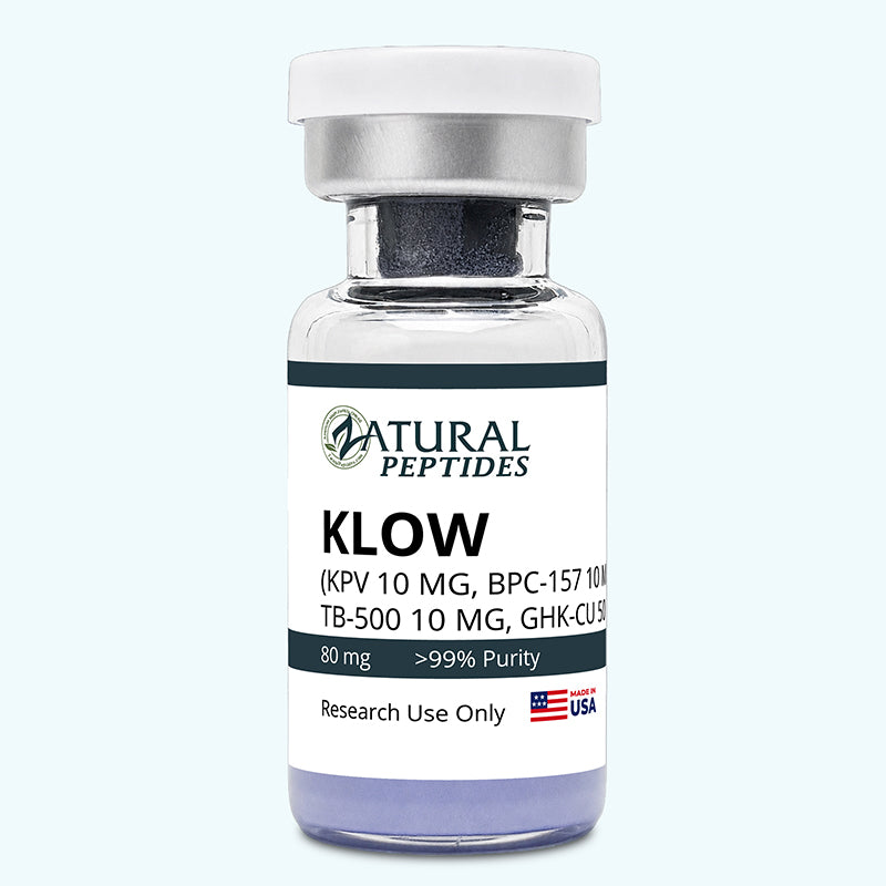 Klow 80mg with a white cap