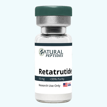 Retatrutide 10mg with a green cap