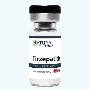 Tirzepatide 30mg with a black cap